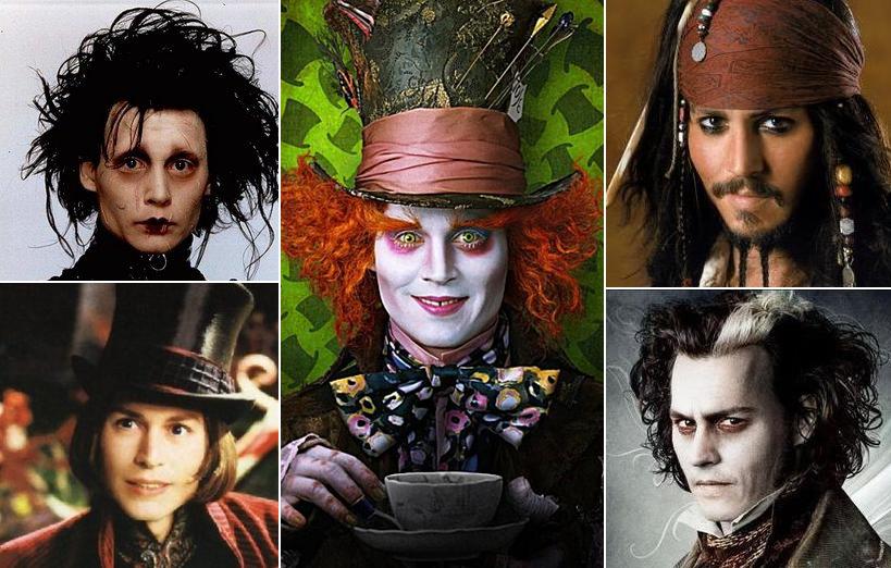 Johnny Depp has a unique talent to play eccentric and controversial roles.